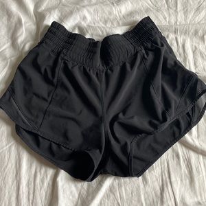 Lululemon Black Hottie Hot Shorts